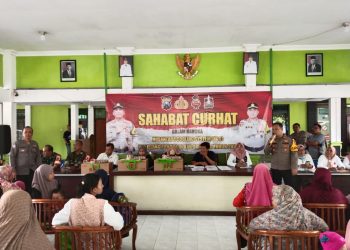 Curhat Kamtibmas Polsek Krembung, Wujudkan Pilkada Damai