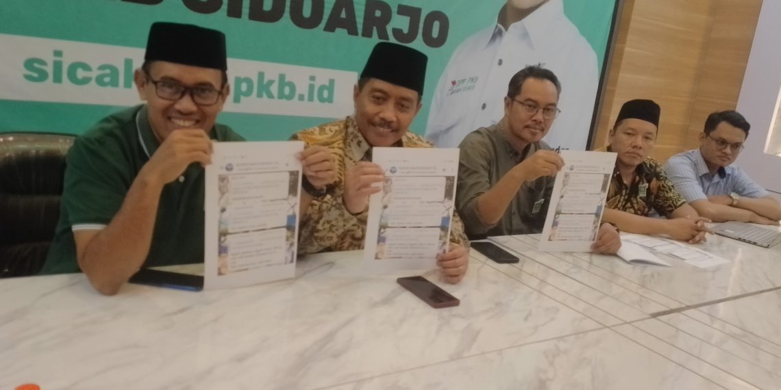 Tersinggung Nama Diplesetkan Partai Koruptor Bersatu, DPC PKB Sidoarjo Ancam Laporkan Pelaku ke Polisi