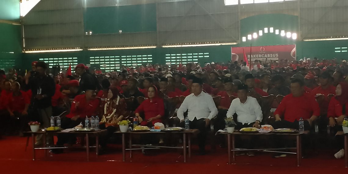 Rakercabsus PDIP Sidoarjo Bertekad Menangkan Cagub Risma dan Pasangan SAE