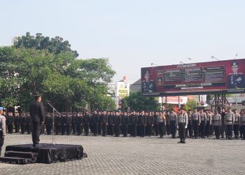 Wakapolresta Sidoarjo Pimpin Upacara Hari Kesaktian Pancasila