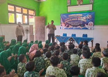 Polsek Jabon Edukasi Bahaya Perundungan dan Narkoba di SDN Balongtani