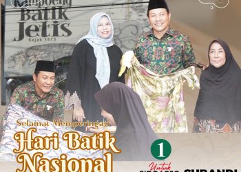 Cabup Subandi Ajak Masyarakat Pakai Batik Khas Sidoarjo