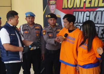 Pasutri Alap-alap Motor Dibekuk Polresta Sidoarjo