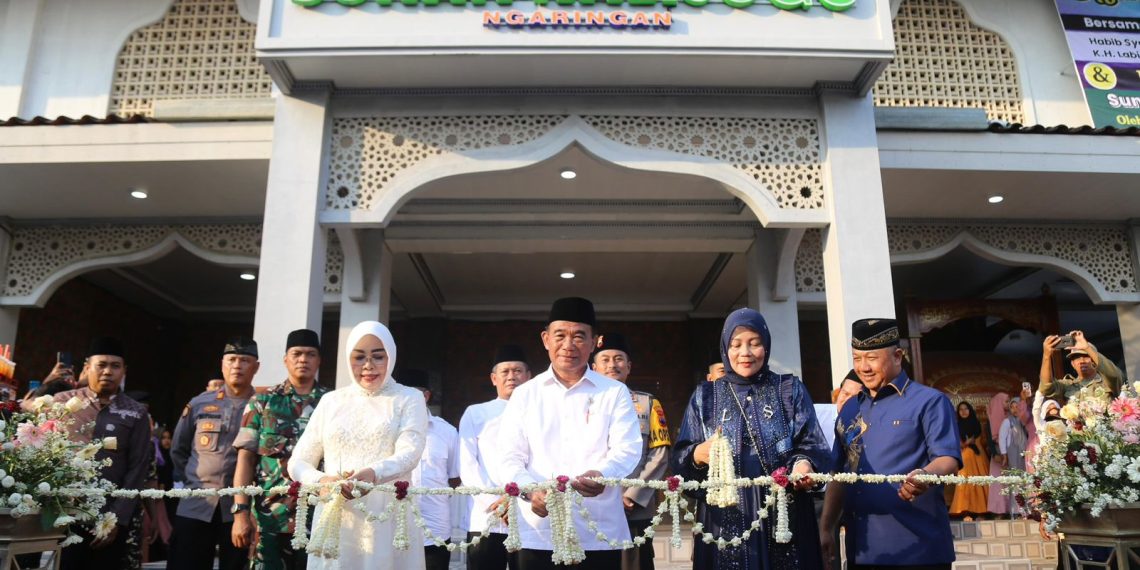 Menko PMK Resmikan Masjid Sunan Kalijogo Grobogan