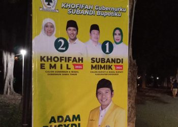 Partai Golkar Sidoarjo Sosialisasi Khofifah Gubernurku, Subandi Bupatiku