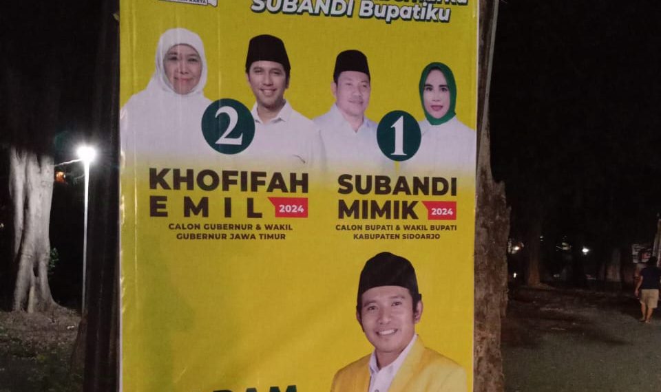 Partai Golkar Sidoarjo Sosialisasi Khofifah Gubernurku, Subandi Bupatiku