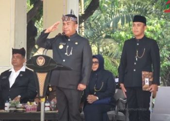 Pjs Bupati Sidoarjo Isa Anshori Pimpin Upacara Hari Jadi Ke-79 Provinsi Jawa Timur