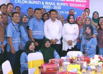 Subandi-Mimik dan Tjiwi Kimia se-Visi  untuk Bangun Sidoarjo