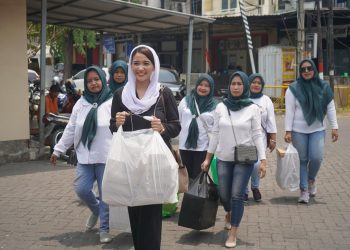 Milenial dan Emak-emak Muda Sidoarjo Gelorakan #GerakanKeba1kan
