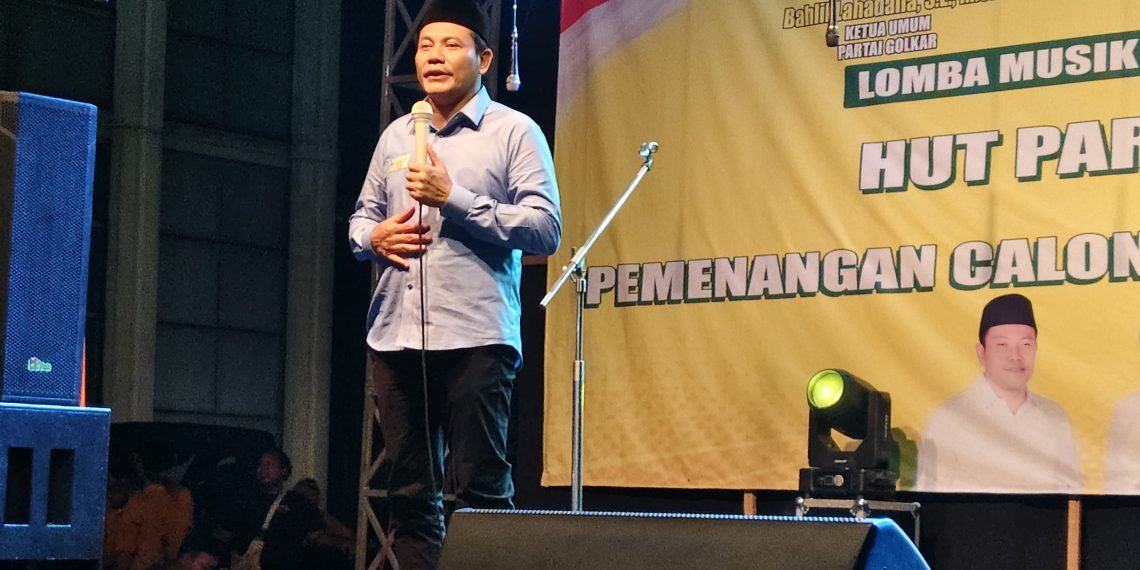 Usai Debat, Calon Bupati Subandi Langsung Temui Ribuan Massa di Festival Musik Patrol Partai Golkar