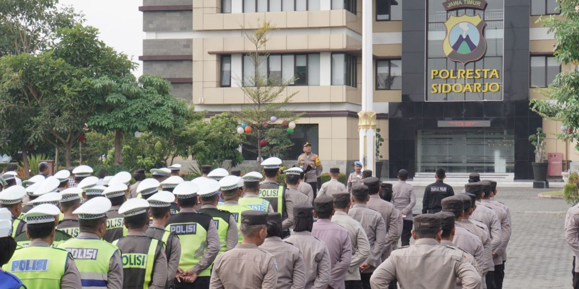 Patroli Gabungan di Sidoarjo, Wujudkan Situasi Kondusif Saat Pelantikan Presiden Terpilih