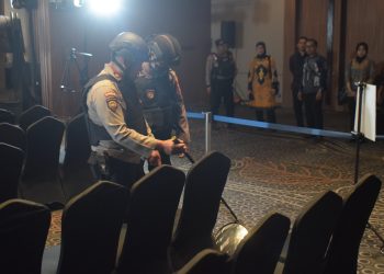 Polisi Amankan Debat Kedua Pilkada Sidoarjo