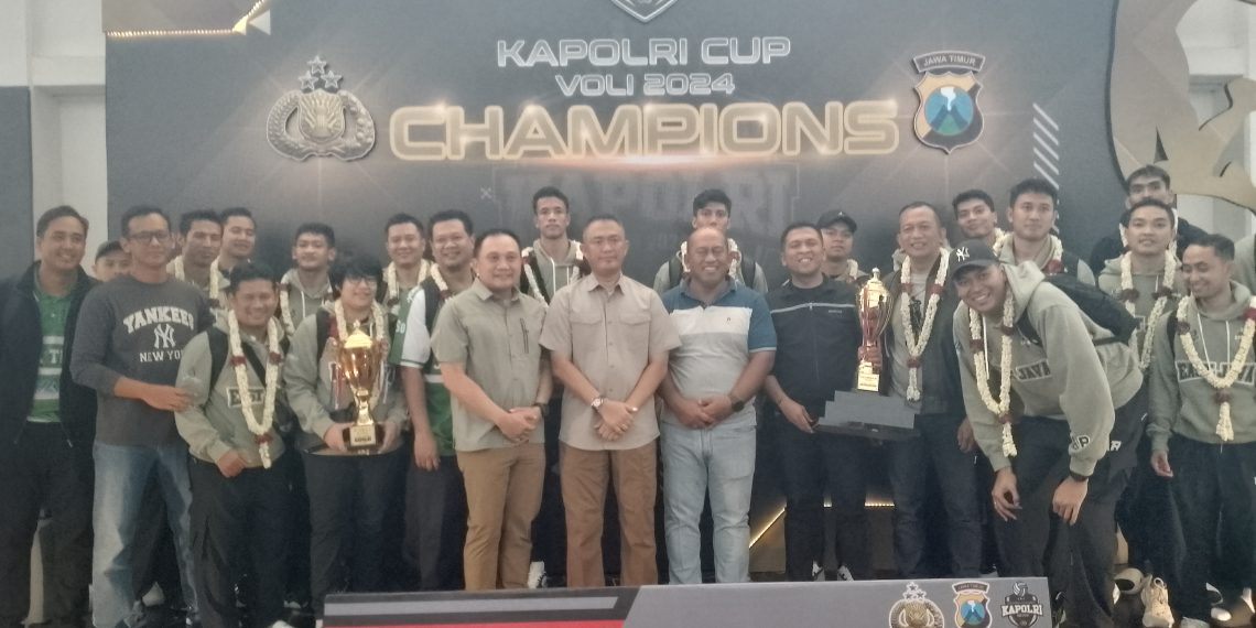 Tim Voli Jatim Juara Piala Kapolri 2024, Kado Istimewa HUT Provinsi Jatim ke-79