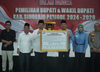 Paslon Nomor 1 Subandi – Mimik Idayana Paling Berkomitmen Deklarasikan Pilkada Damai