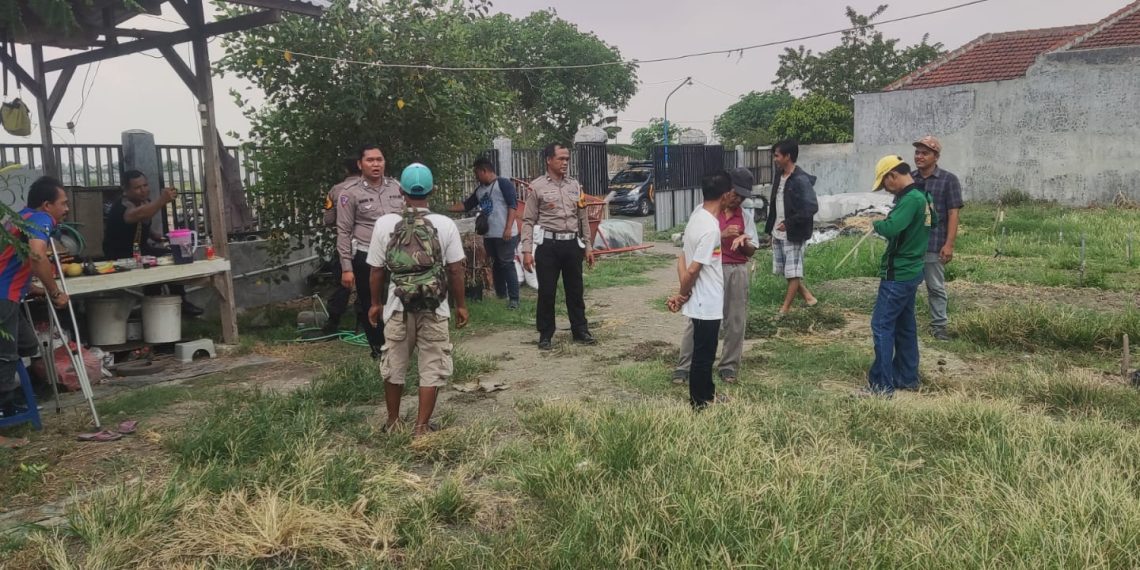 Polsek Balongbendo Tinjau Lahan Pertanian Guna Ketahanan Pangan