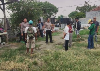 Polsek Balongbendo Tinjau Lahan Pertanian Guna Ketahanan Pangan