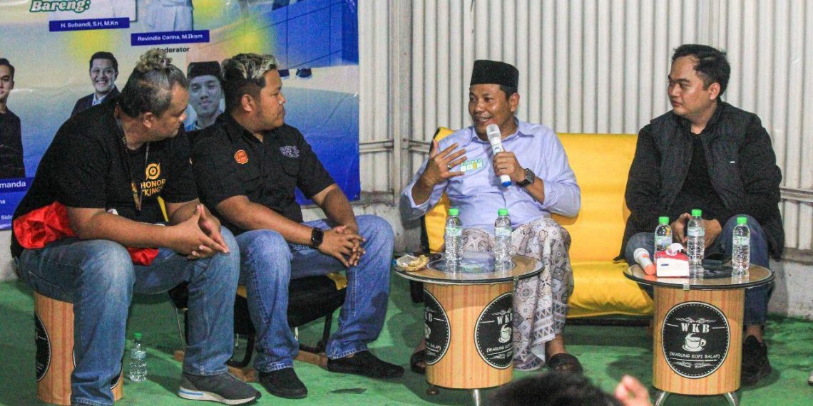 Cabup Subandi Berdialog Bareng Pemuda Kreatif Sidoarjo, Bahas Herex hingga e-Sport