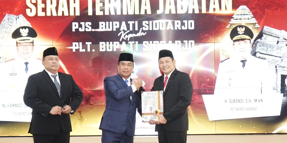 Subandi Kembali Jabat Plt Bupati Sidoarjo