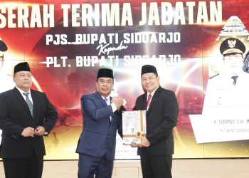 Subandi Kembali Jabat Plt Bupati Sidoarjo