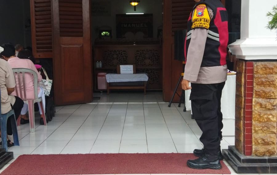 Polisi Sidoarjo Ajak Umat Kristen Turut Wujudkan Kedamaian Jelang Pilkada dan Natal 2024