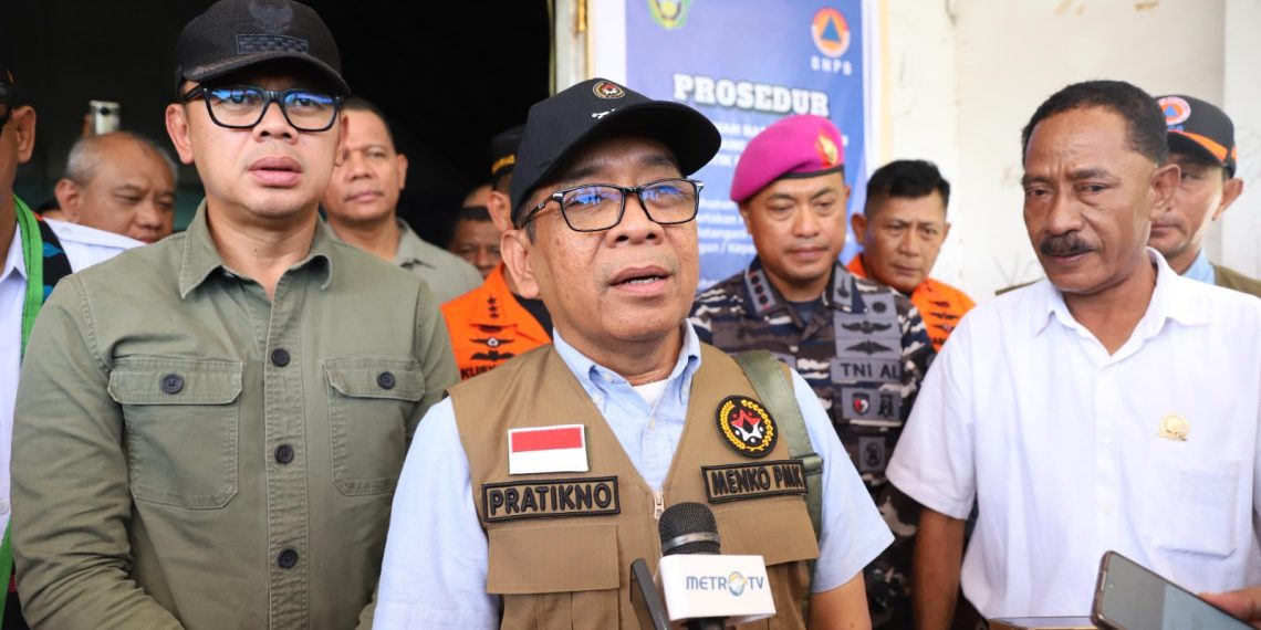 Menko PMK Prioritaskan Pelayanan Pengungsi dan Pemulihan Pascabencana