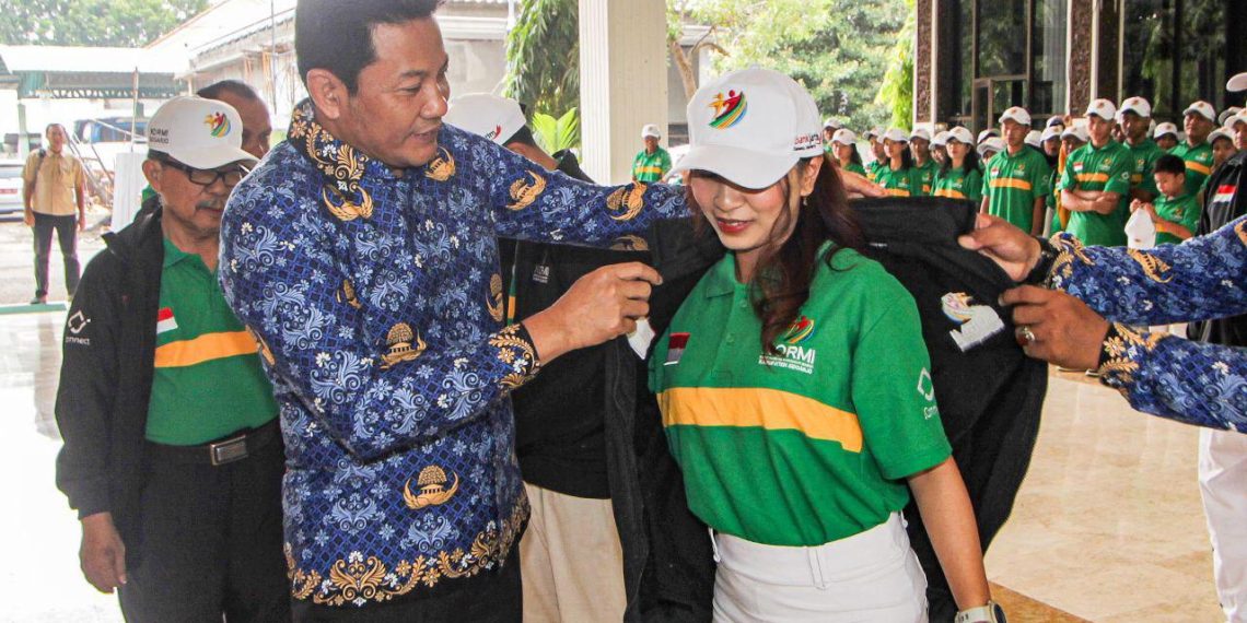 Plt Bupati Sidoarjo Subandi Lepas 400 Atlet KORMI untuk Berlaga di Ajang FORDA II Jawa Timur