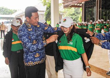 Plt Bupati Sidoarjo Subandi Lepas 400 Atlet KORMI untuk Berlaga di Ajang FORDA II Jawa Timur