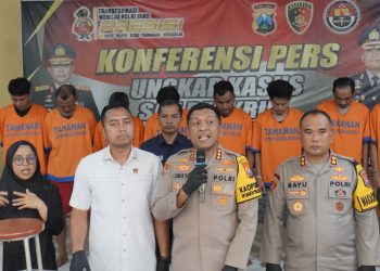 Polresta Sidoarjo Ungkap 53 Kasus Perjudian dan Ringkus 56 Tersangka