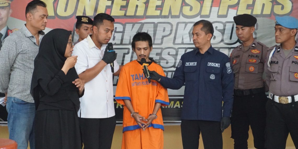 Polresta Sidoarjo Ungkap Kasus Anak Bunuh Ibunya di Tambak Rejo Waru