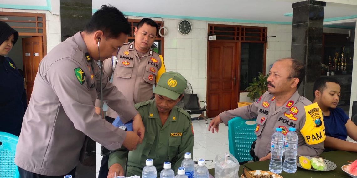 Dokkes Polresta Sidoarjo Patroli Kesehatan Pilkada 2024