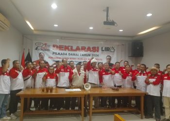 Deklarasi Pilkada Damai, LIRA Jatim Nyatakan Sikap Netral