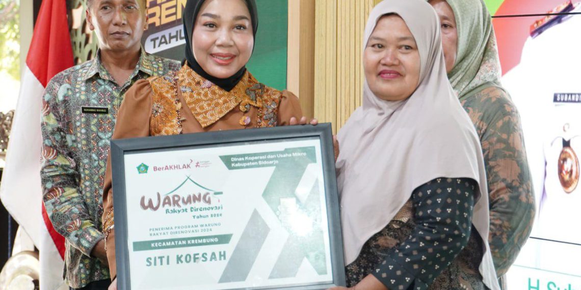 Pemkab Sidoarjo Renovasi 395 Warung Rakyat