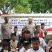 HUT Logistik Polri Ke-77, Polresta Sidoarjo Beri Santunan Anak Yatim dan Baksos