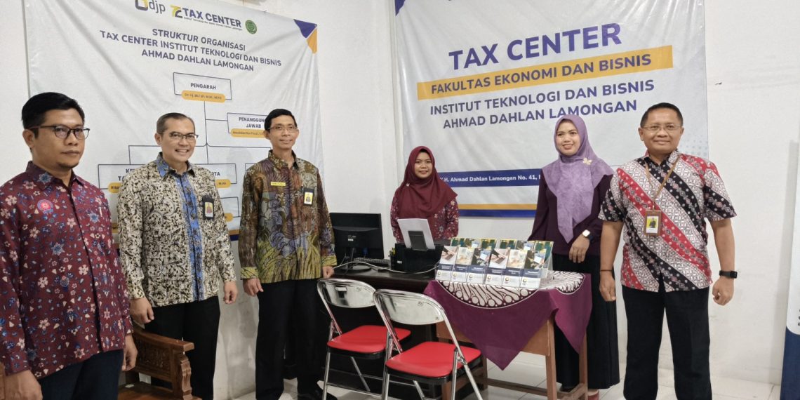Tax Center ke-23 di ITB Ahmad Dahlan Lamongan Diresmikan DJP Jatim II