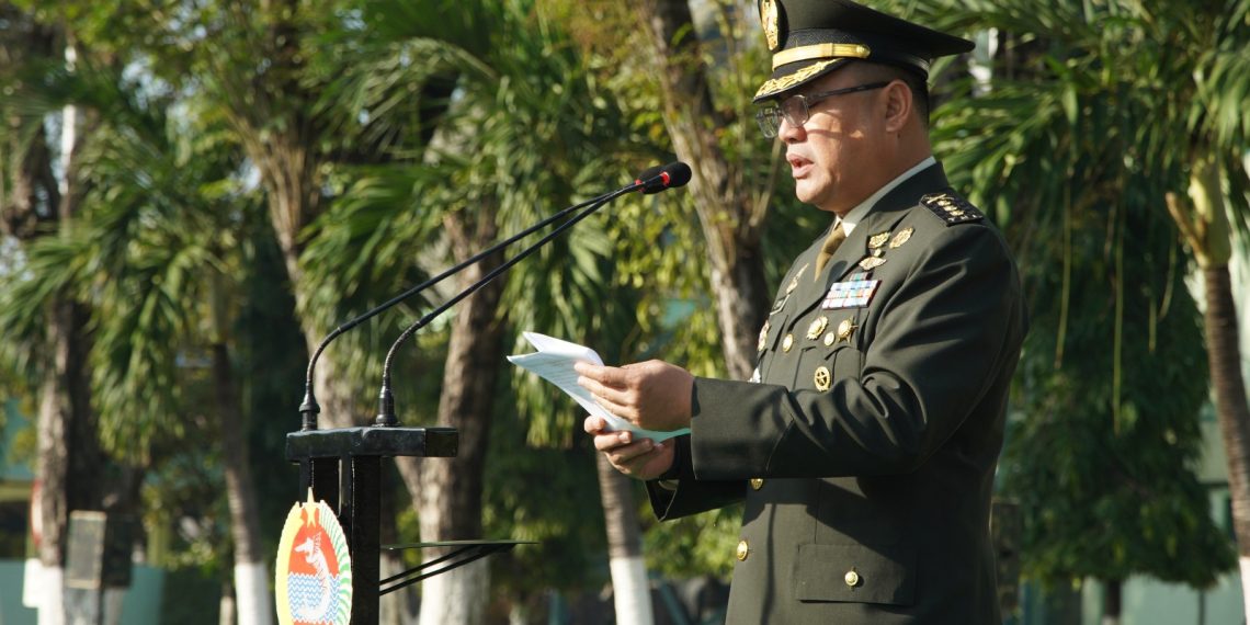 Kasrem 084/Bhaskara Jaya Pimpin Upacara Peringatan Hari Bela Negara ke-76