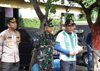Apel Gabungan Siaga Banjir dan Kerja Bakti di wilayah Waru, Sinergi Pemda Sidoarjo, TNI-Polri dan Masyarakat Antisipasi Potensi Bencana