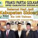 Fraksi Partai Golkar DPRD Kabupaten Sidoarjo Mengucapkan Selamat dan Sukses Hari Jadi Kabupaten Sidoarjo Ke-166