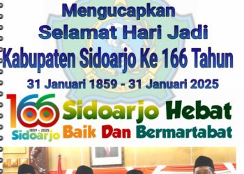 Fraksi PAN DPRD Kabupaten Sidoarjo Mengucapkan Selamat dan Sukses Hari Jadi Kabupaten Sidoarjo Ke-166