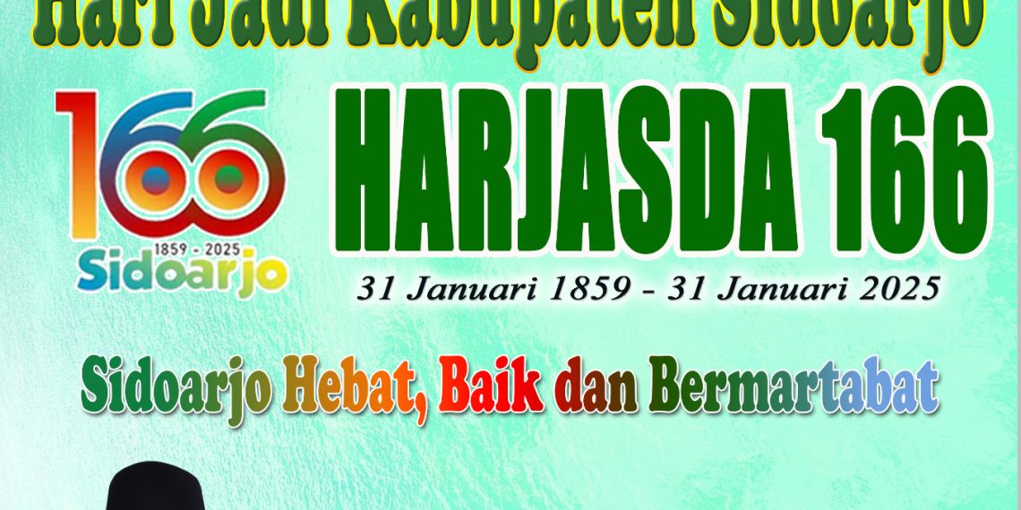 Pimpinan dan Anggota DPRD Kabupaten Sidoarjo Mengucapkan Selamat dan Sukses Hari Jadi Kabupaten Sidoarjo Ke-166