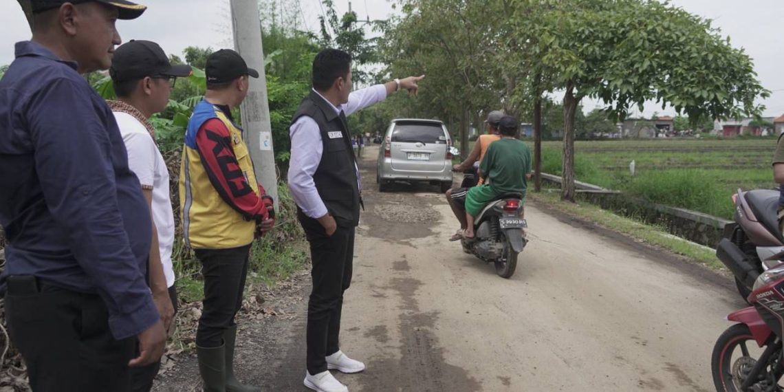 Pemkab Sidoarjo Gerak Cepat Tangani Jalan Rusak di Junwangi, Krian