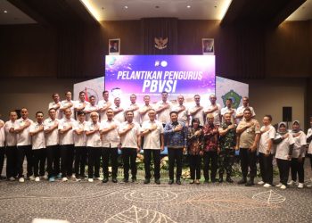 Kapolda Jatim Lantik Pengurus PBVSI Kabupaten Sidoarjo Masa Bhakti 2024-2028