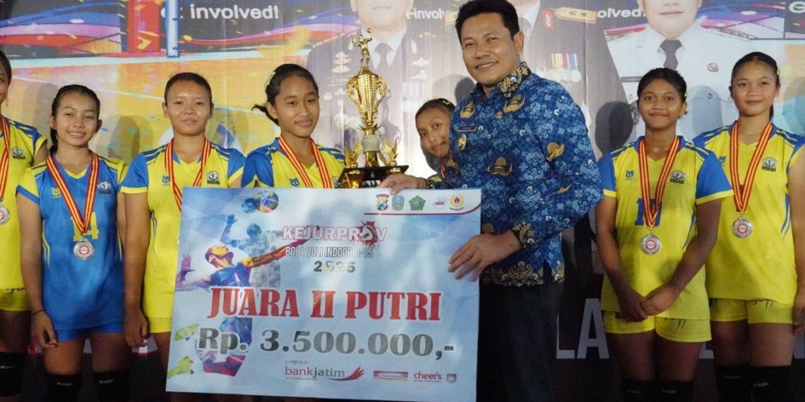 Plt Bupati Subandi Berharap Banyak Bibit Atlet Voli Berprestasi di Sidoarjo