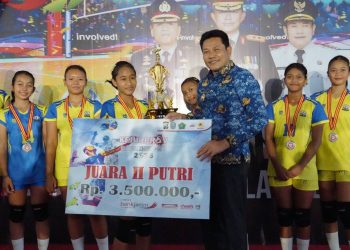 Plt Bupati Subandi Berharap Banyak Bibit Atlet Voli Berprestasi di Sidoarjo