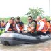 Plt Bupati Sidoarjo Subandi Bersama Pj Gubernur Jatim Susuri Sungai Mbah Gepuk untuk Atasi Banjir di Candi