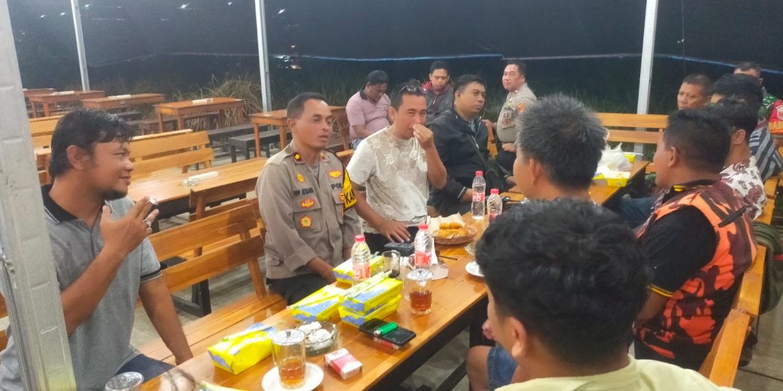Jaga Kerukunan, Kapolsek Krian Silaturahmi dengan Forum Pemuda Lintas Iman