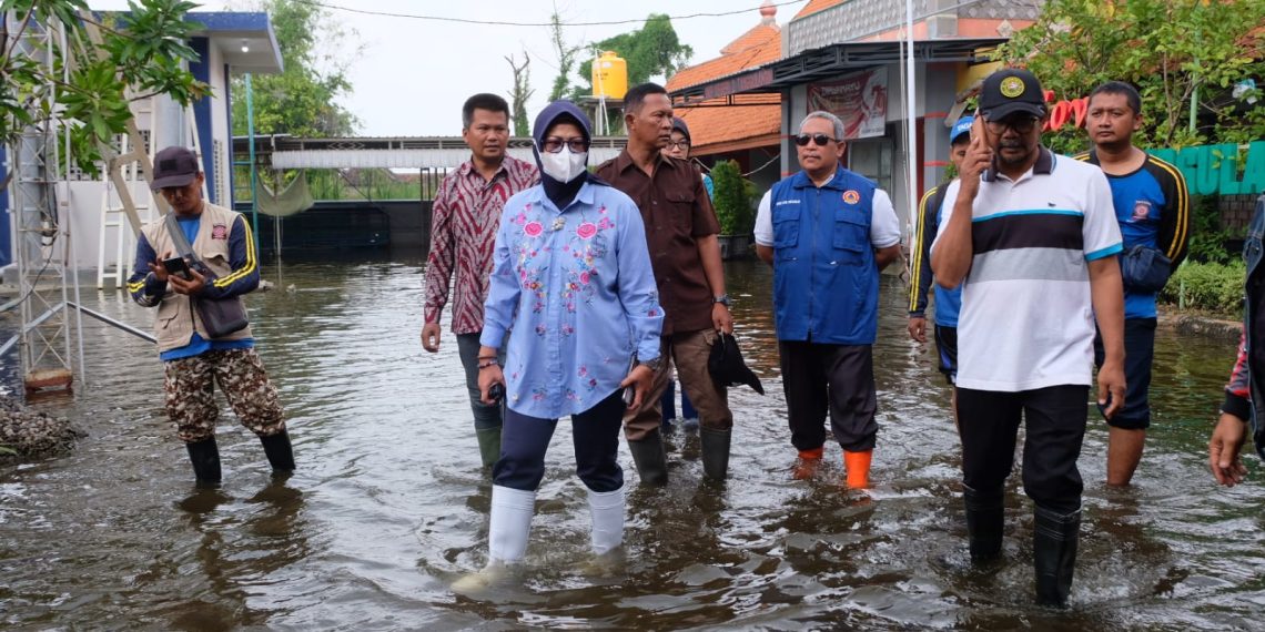 Pemkab Sidoarjo Upayakan Penanganan Maksimal Banjir di Waru dan Tanggulangin