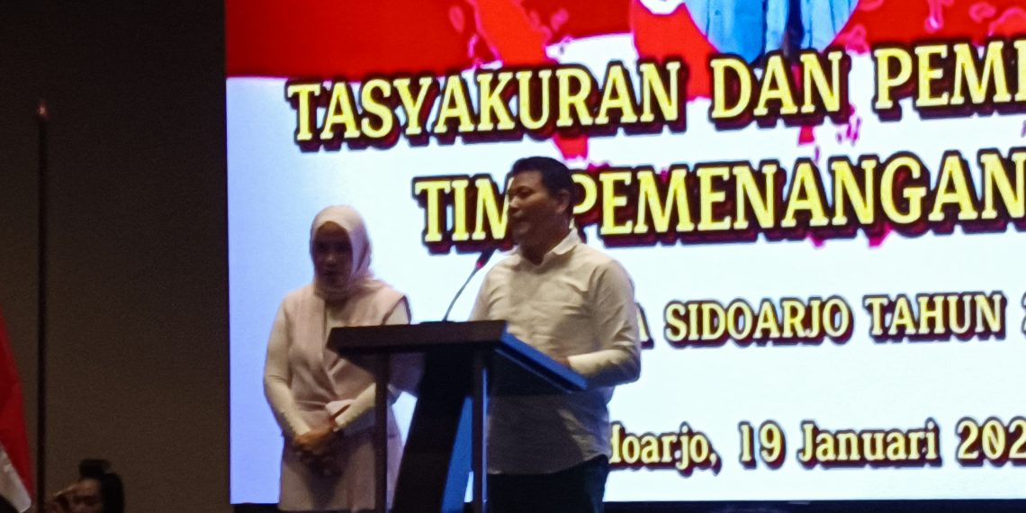 Bupati dan Wabup Sidoarjo Terpilih Subandi-Mimik Idayana Inginkan Media Tetap Kritis Awasi Pemerintahannya