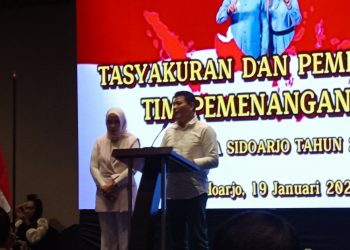 Bupati dan Wabup Sidoarjo Terpilih Subandi-Mimik Idayana Inginkan Media Tetap Kritis Awasi Pemerintahannya