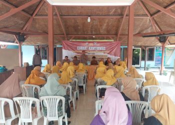 Sat Binmas Polresta Sidoarjo Gelar Curhat Kamtibmas di Desa Pesawahan Porong