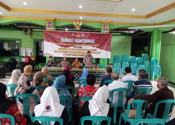 Polisi Gelar Curhat Kamtibmas di Desa Bohar